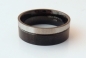 Preview: Edelstahl Ring schwarz/silver