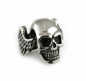 Preview: Ring Edelstahl Totenkopf Gr. 64