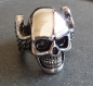 Preview: Ring Edelstahl Totenkopf Gr. 64