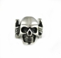 Preview: Ring Edelstahl Totenkopf Gr. 64