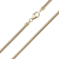 Preview: Collier Schlange 2mm 8Kt 333 GOLD 42cm