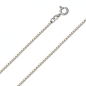 Preview: Collier Venezianerkette 1,2mm 14Kt 585 WEISSGOLD 38cm