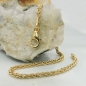 Preview: Collier Zopfkette 1,7mm 14Kt 585 GOLD 42cm