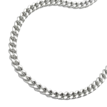 Collier Kette Panzer 2,7mm Silber 925 42cm