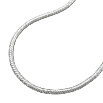 Kette Schlange 1,5mm rund Silber 925 45cm