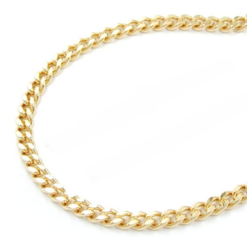 Collier Panzer flach 2,1mm 8Kt 333GOLD 40cm