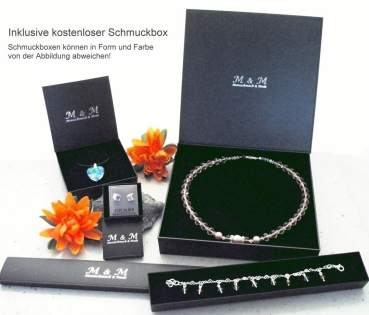 Exklusive Schlauchkette 3,2-6mm Collier Silber 925 mit Bajonettverschluss 45cm