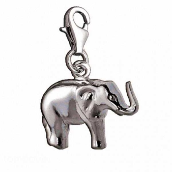 Anhänger Charm 925/- Silber für Bettelarmband Elefant II