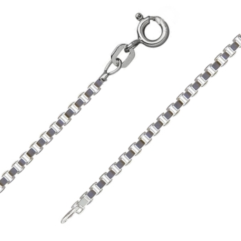 Collier Kette 1,2mm Venezianer Silber 925 42cm