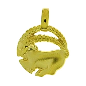 Anhänger Sternzeichen Steinbock 14Kt 585 GOLD