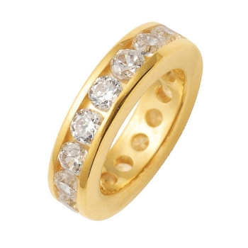 Taufring Anhänger Zirkonias 14Kt 585 GOLD