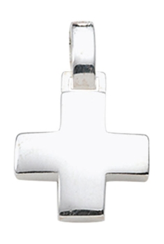 Anhänger Kreuz 11x11mm Silber 925