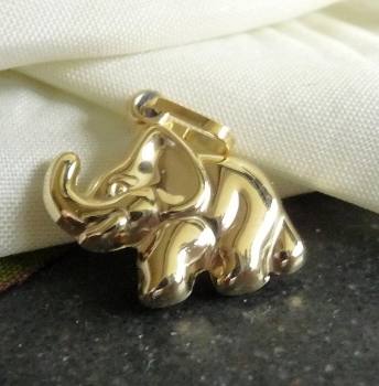 Anhänger Elefant 8Kt 333 GOLD