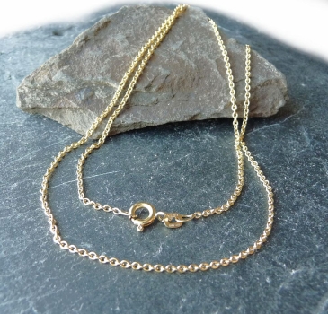 Collier Anker rund 1,6mm 14Kt 585 GOLD 40cm