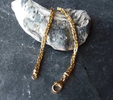 Collier Königskette 2,5mm 14Kt 585 GOLD 45cm