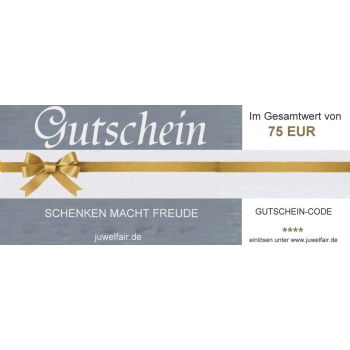 Geschenkgutschein 75 EURO