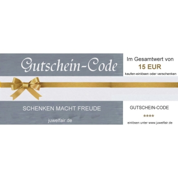 Gutscheincode 15 EUR