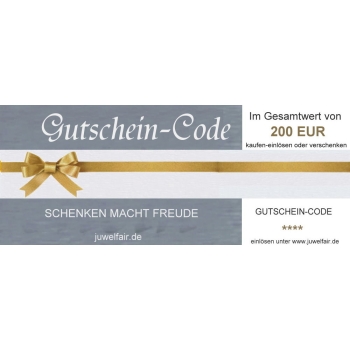 Gutscheincode 200 EUR