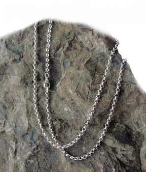 Kette Ankerkette 1,8mm rund Erbskette Silber 925 60cm