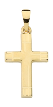 Anhänger Kreuz 12x17mm 8Kt 333 GOLD