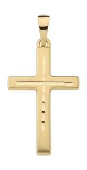 Anhänger Kreuz 15x22mm 8Kt 333 GOLD