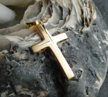 Anhänger Kreuz 12x16mm 8Kt 333 GOLD