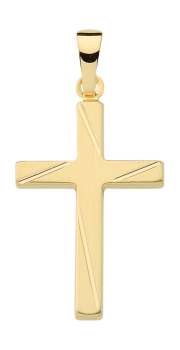 Anhänger Kreuz 14x20mm 8Kt 333 GOLD