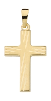 Anhänger Kreuz 14x20mm 8Kt 333 GOLD