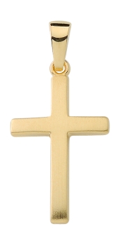 Anhänger Kreuz 12x18mm 14Kt 585 GOLD