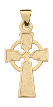 Anhänger Kreuz 11x16mm 14Kt 585 GOLD