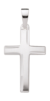 Anhänger Kreuz 14x20mm Silber 925