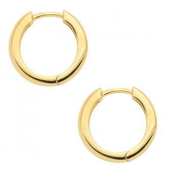 Creole Klappscharnier Ø15mm 8Kt 333 GOLD