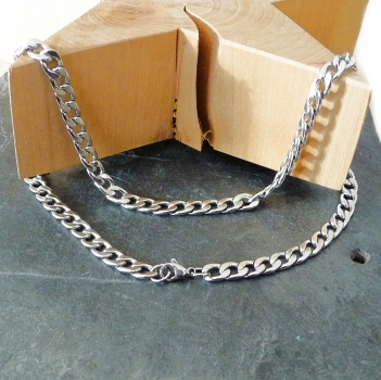 Kette 7,5mm Panzerkette Edelstahl 55-60cm