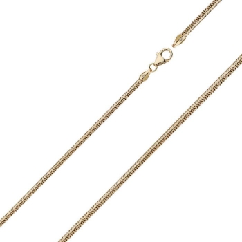 Collier Schlange 1,5mm 8Kt 333 GOLD 42cm