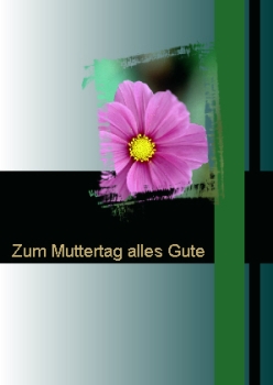 Grußkarte Muttertag II