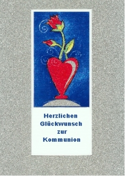 Grußkarte Kommunion IV