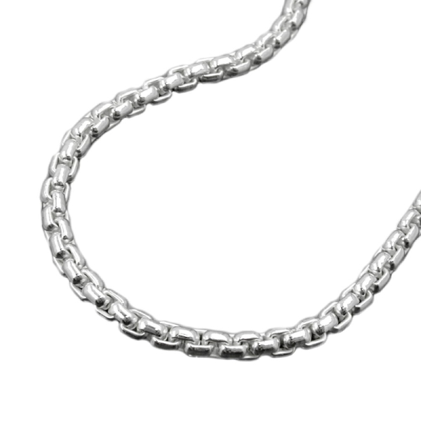 Kette Collier Venezianer 3,7mm rund Silber 925 60cm