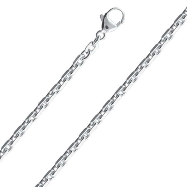 Collier Ankerkette 3,1mm Silber 925 45cm