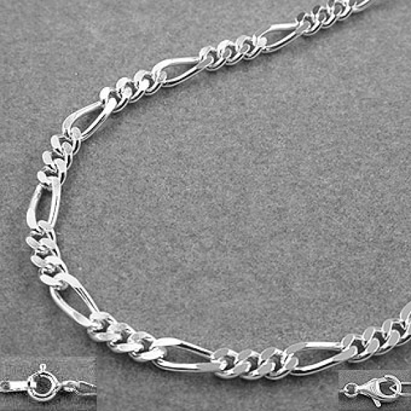 Kette Figaro 50cm Silber 925