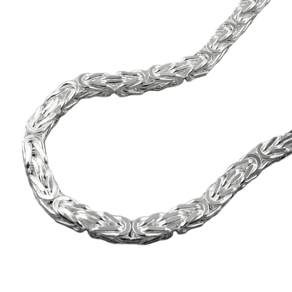 Armband 3mm Königskette 17-24cm Silber 925