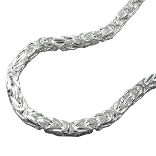 Kette Collier 3,5mm Königskette  Silber 925 45cm