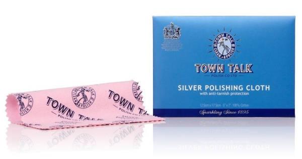 Mr Town Talk Silber Poliertuch 12,5 cm x 17,5 cm