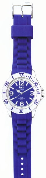 Design Uhr tom watch white maritim blue 44mm