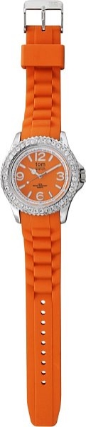 Design Uhr tom watch crystal madarin orange 44mm