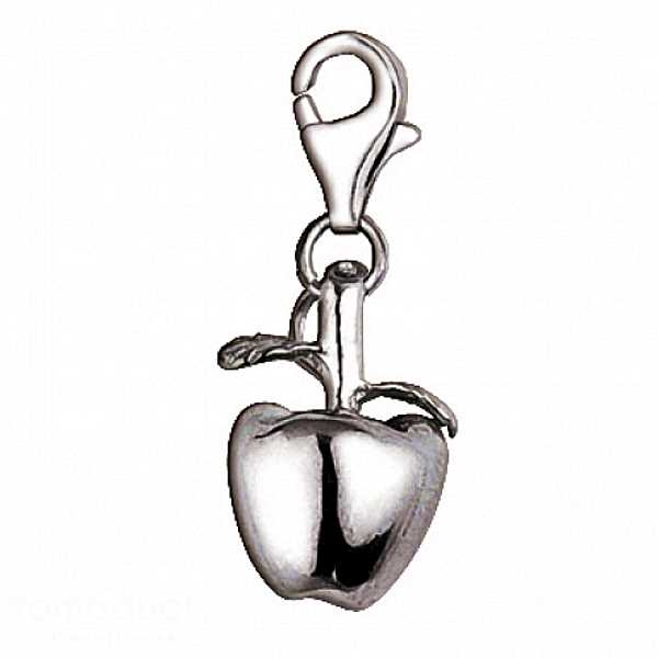 Anhänger Charm 925 Silber Apfel