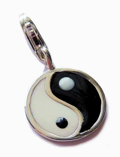 Anhänger Charm Silber 925 YIN YANG