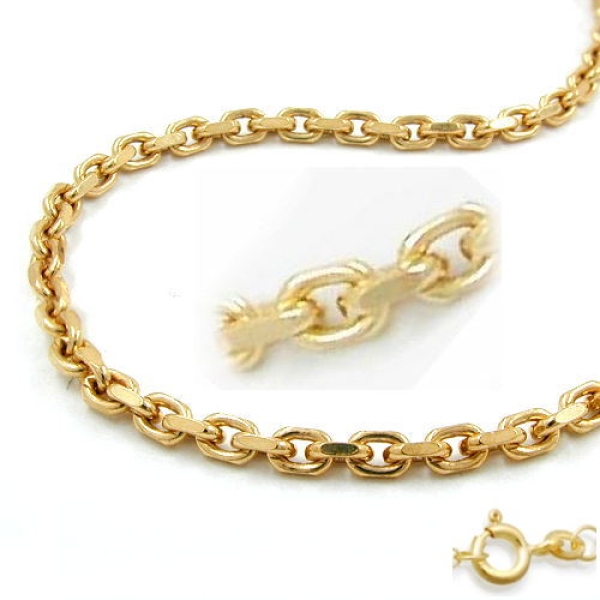 Collier Anker flach 1,5mm 14Kt 585 GOLD 42cm