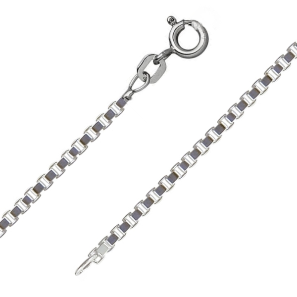 Collier Kette 1,2mm Venezianer Silber 925 40cm