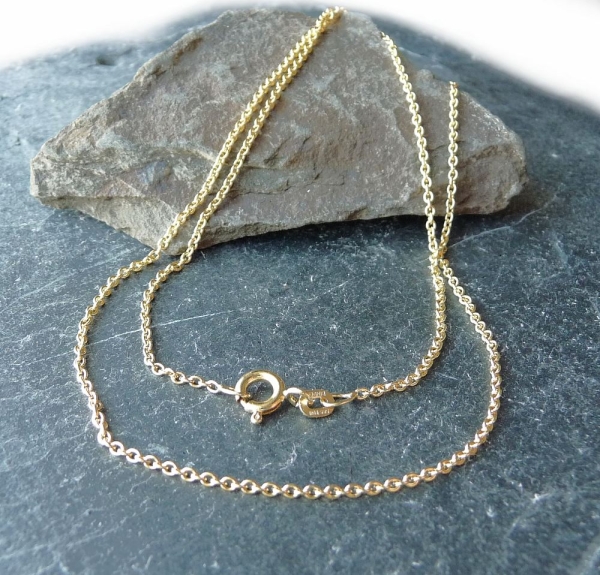 Collier Anker rund 1,6mm 8Kt 333 GOLD 38cm