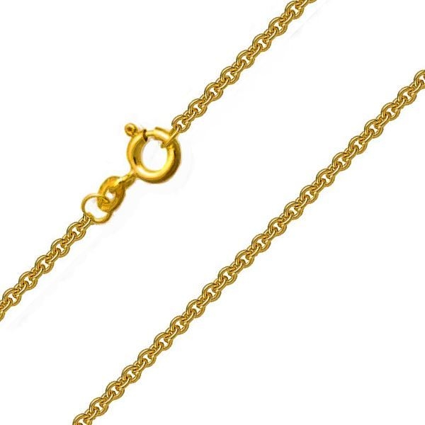 Collier Anker rund 1,1mm 8Kt 333 GOLD 38cm